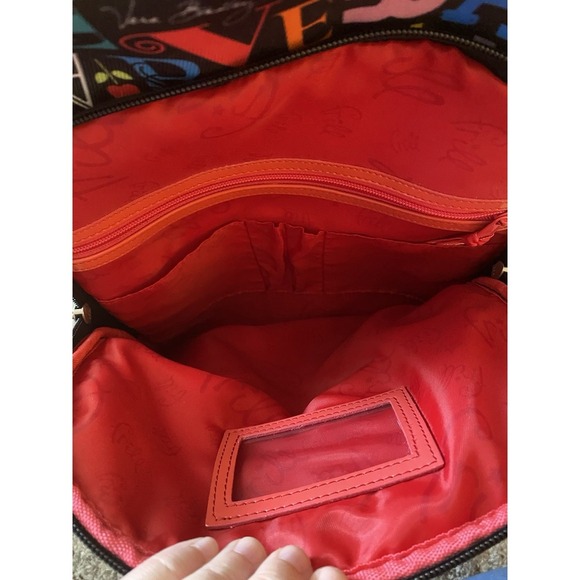 Vera Bradley FROM A TO VERA Rolling Backpack Carry On Luggage Suitcase - Picture 4 of 12